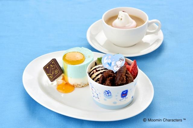 画像1: 「ムーミン」をモチーフにしたカフェが、ホワイトデーデザートを販売