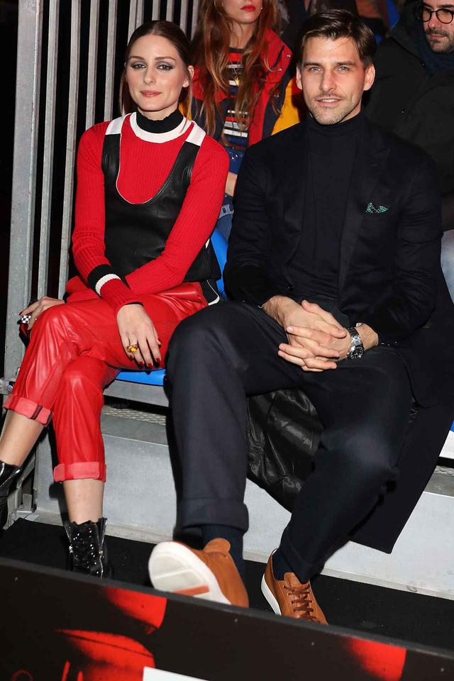 画像: 人気ファッショニスタのオリヴィア・パレルモと夫のヨハネス・ヒューブル。