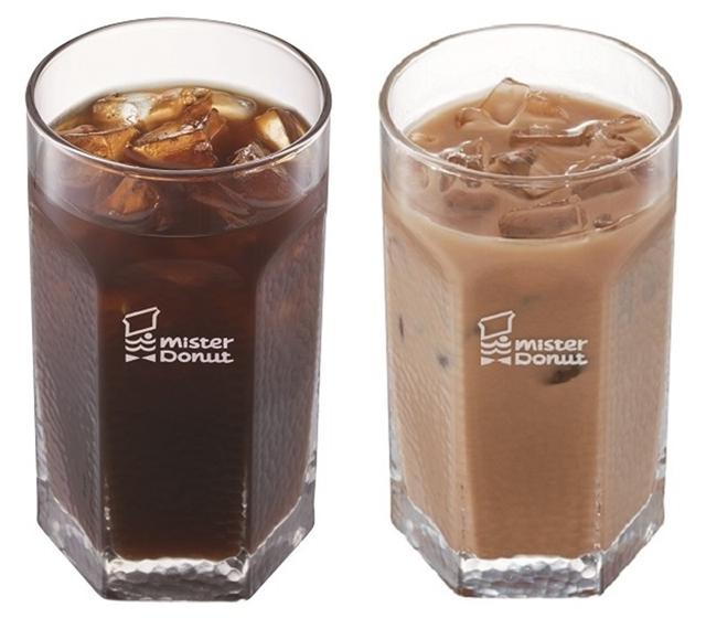 画像: カフェインレスアイスコーヒー (302円) /カフェインレスアイスカフェオレ (334円)