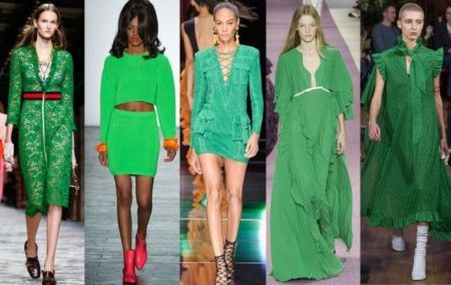 画像: 左から:GUCCI、Jeremy Scott、 Balmain、 Giambattista Valli、 Vetements。