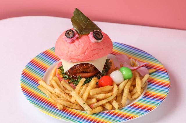 画像: 花見でごじゃるバーガー
