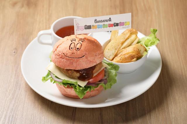 画像2: 「バーバパパ」のカフェがオープン!ピンクなメニューが勢ぞろい♡