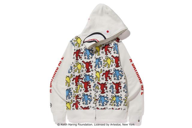 画像2: BAPE×キース・ヘリングのコラボアイテムが発売!13アイテムを公開
