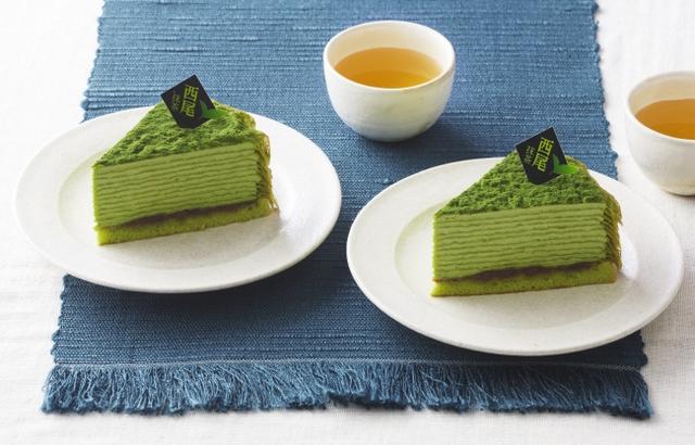 画像: 「抹茶のミルクレープ~西尾抹茶使用~」