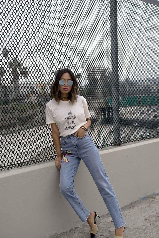 画像5: 春夏に大活躍!ロゴTシャツのオシャレなコーディネート集