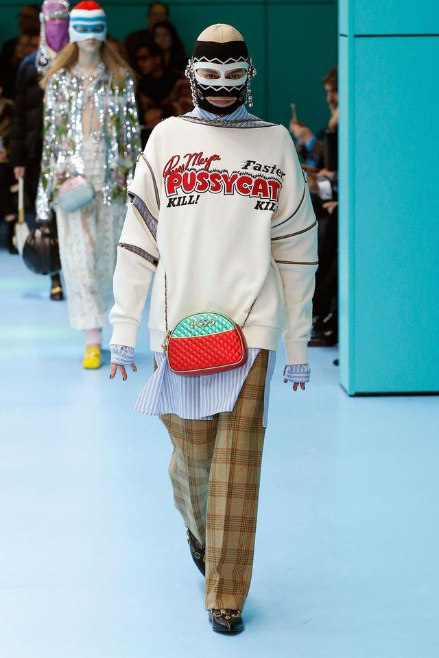 画像: Gucci(グッチ)のランウェイより。