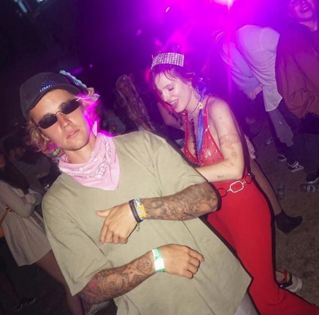 画像: ベラも自身のインスタグラムでジャスティンと一緒に撮った写真を公開している。 www.instagram.com