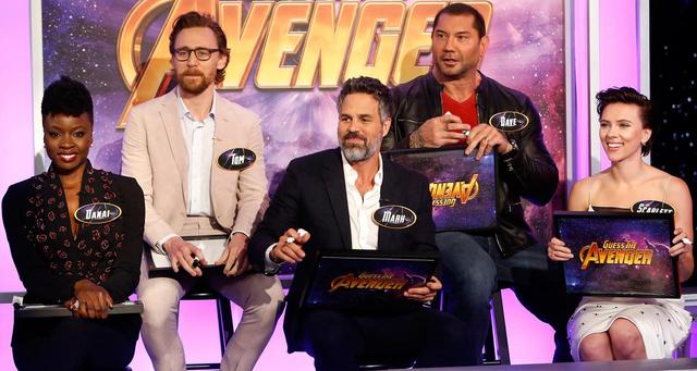 画像: 番組には『アベンジャーズ/インフィニティ・ウォー』の共演者と一緒に出演。 ©Jimmy Kimmel Live