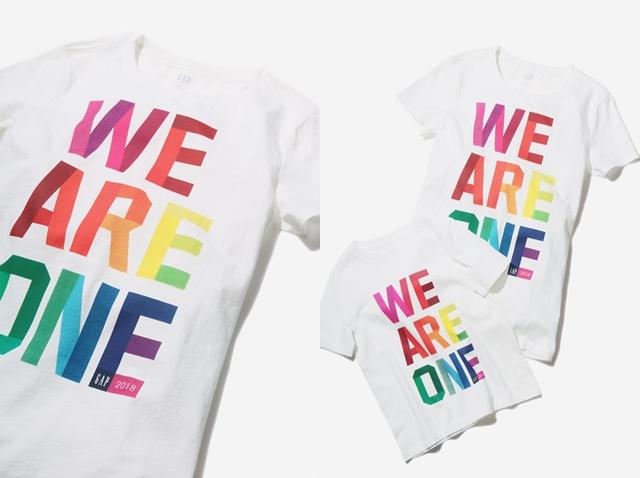 画像4: GAPがLGBT+を支援するプライドチャリティTシャツを発売