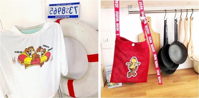 画像: チップ&デール Tシャツ M、Lサイズ 2,900円 / サコッシュ 2,900円