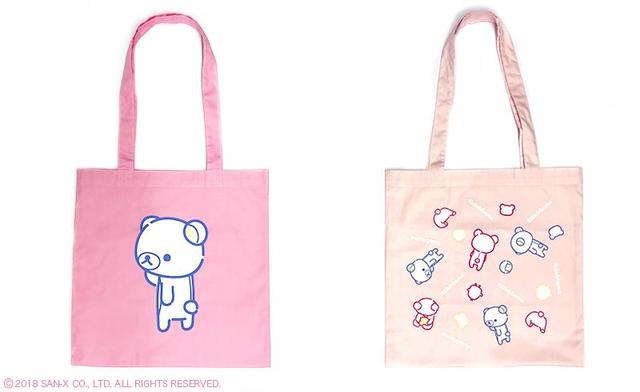 画像: コットンバッグ(全2柄)¥880(税抜) サイズ:約H37×W38cm
