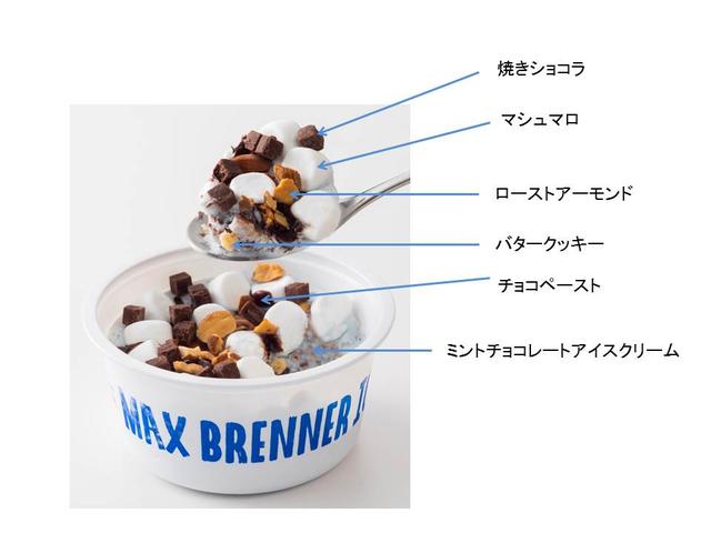 画像2: セブン‐イレブンで!NYで人気のマックス ブレナーのミントチョコチャンクアイス発売