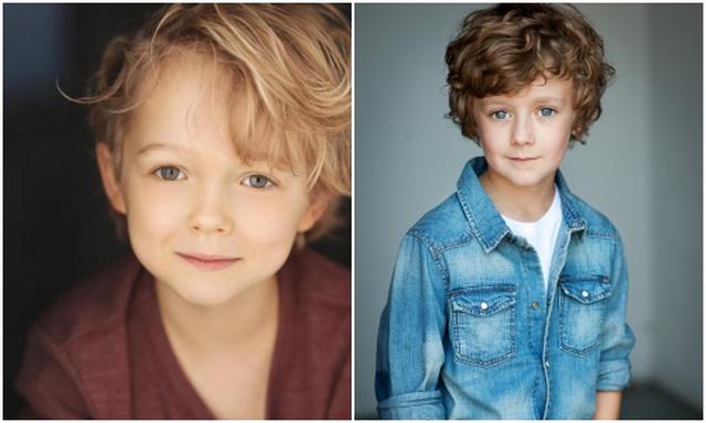 画像: 「ピーター・パン」に登場するフック船長の手下、スミーの双子の息子(左)クリスチャン・コンバリー(スクイーキー)、(右)ルーク・ロースラー(スクワーミー)©Disney