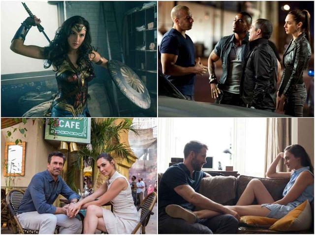 画像: (左上から時計まわりに)『ワンダーウーマン』、『ワイルド・スピード MAX』、『クリミナル 2人の記憶を持つ男』、『Mr.&Mrs.スパイ』