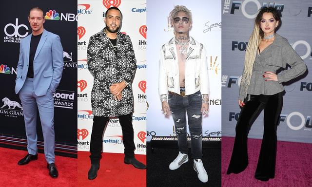 画像: 左からディプロ、フレンチ・モンタナ、リル・パンプ、ジャヴァイア