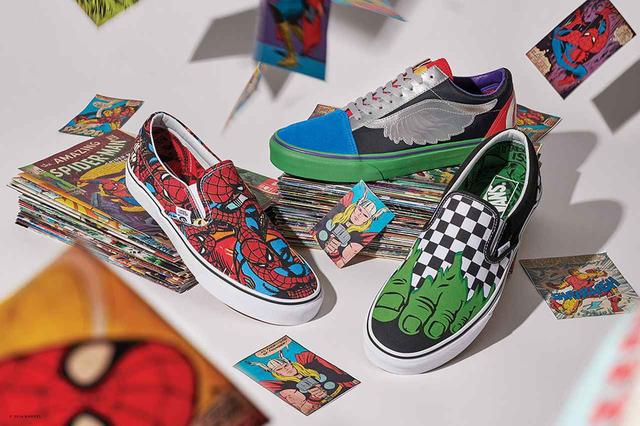 画像1: マーベル×Vans