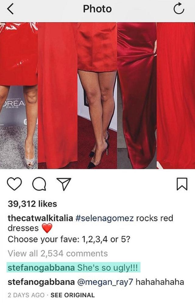 画像: 英語に自動翻訳されたステファノのコメント。©The Catwalk Italia/ Instagram
