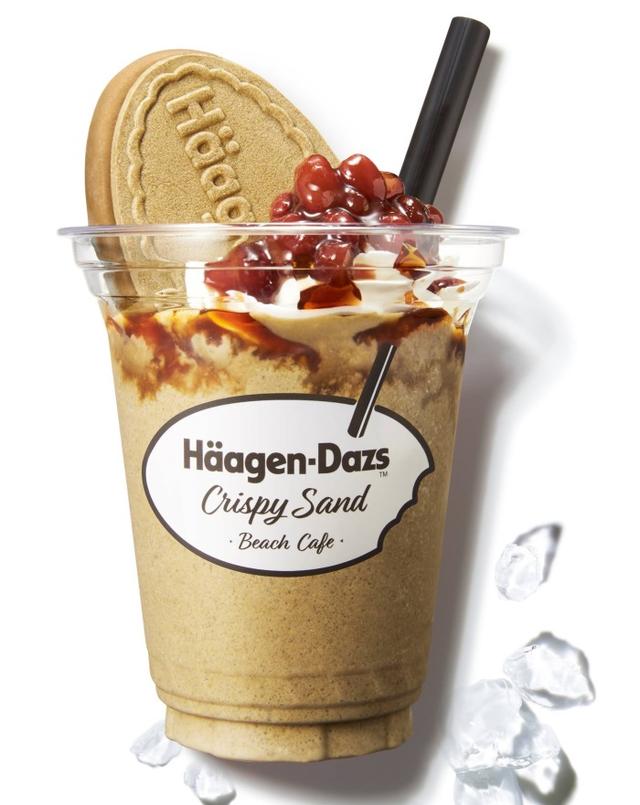 画像: Crispy Sand Shake (クリスピーサンド シェイク) with ほうじ茶 和の菓 ~黒糖仕立て~ 700円(税込) ※テイクアウトのみ