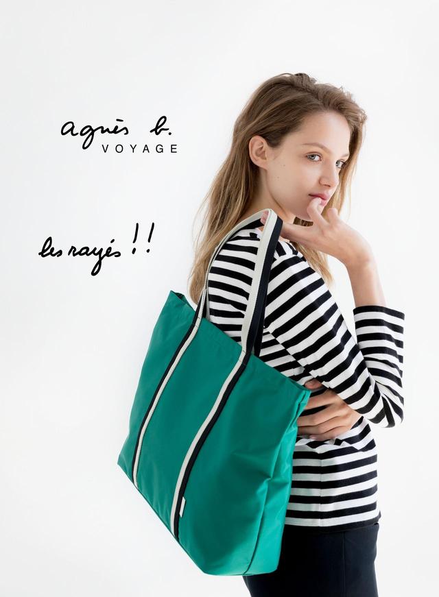 画像: トートバッグ“les rayes !!”¥18,000(税抜)