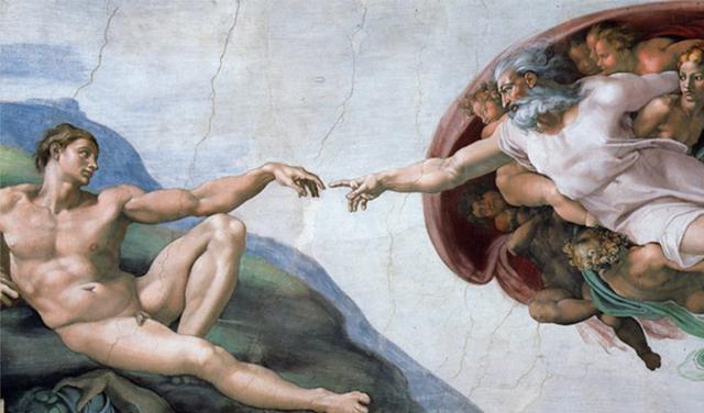 画像: 『アダムの創造』©Michelangelo di Lodovico