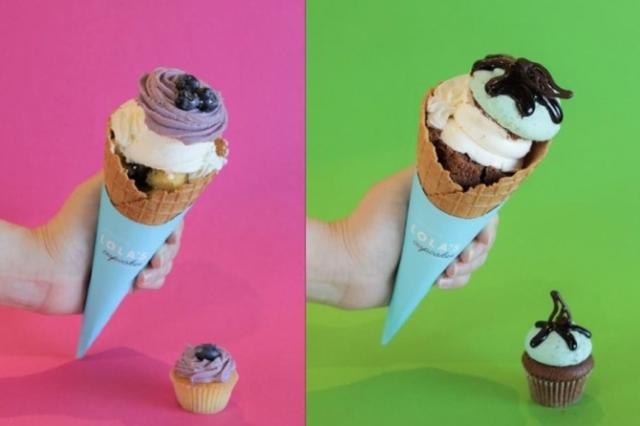 画像: カップケーキ・ソフトクリーム】 舞浜イクスピアリ店限定