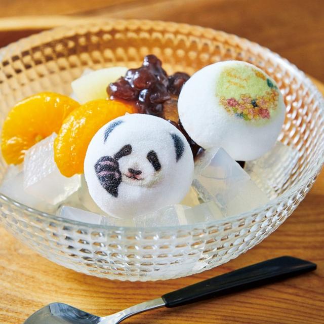 画像2: ミニ和風マシュマロ パンダのほうずいが発売