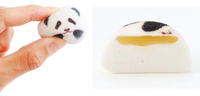 画像1: ミニ和風マシュマロ パンダのほうずいが発売
