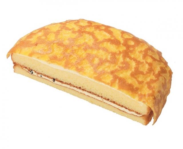 画像: VLクレープケーキ(チョコチップ入りバナナクリーム)本体価格100円(税込108円)