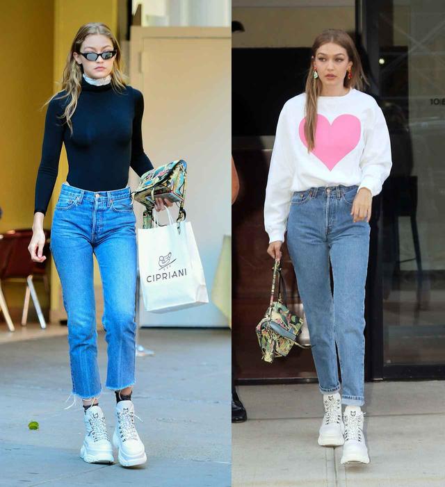 画像: モデルのジジ・ハディッド