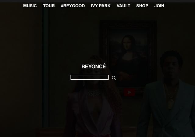 画像: www.beyonce.com