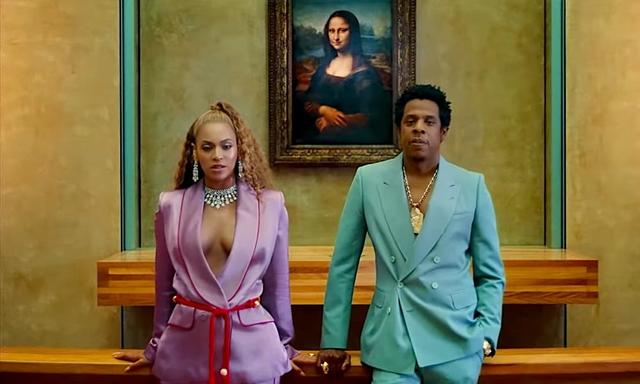 画像: 夫婦初のジョイントプロジェクト、ザ・カーターズのファーストMV「エイプシット」より
