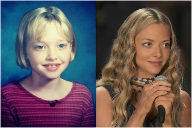 画像: アマンダ・サイフリッド 左:幼少期の写真 ©Amanda Seyfried/Instagram/右:『マンマ・ミーア!ヒア・ウィー・ゴー(2018年)』© 2018 Universal Pictures. All rights reserved.