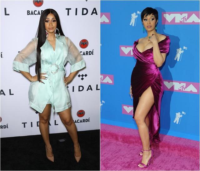 画像2: カーディ・B、出産後初のレッドカーペットは驚きのヘアスタイルで登場【VMA2018】