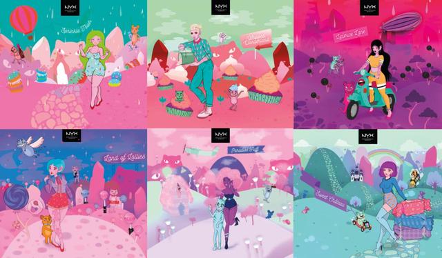画像: ニックス プロフェッショナル メイクアップ、POPでキュートなホリデーコレクション