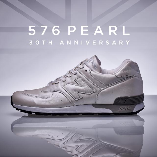 画像2: ニューバランス、真珠をイメージしたスニーカー「576 PEARL」発売