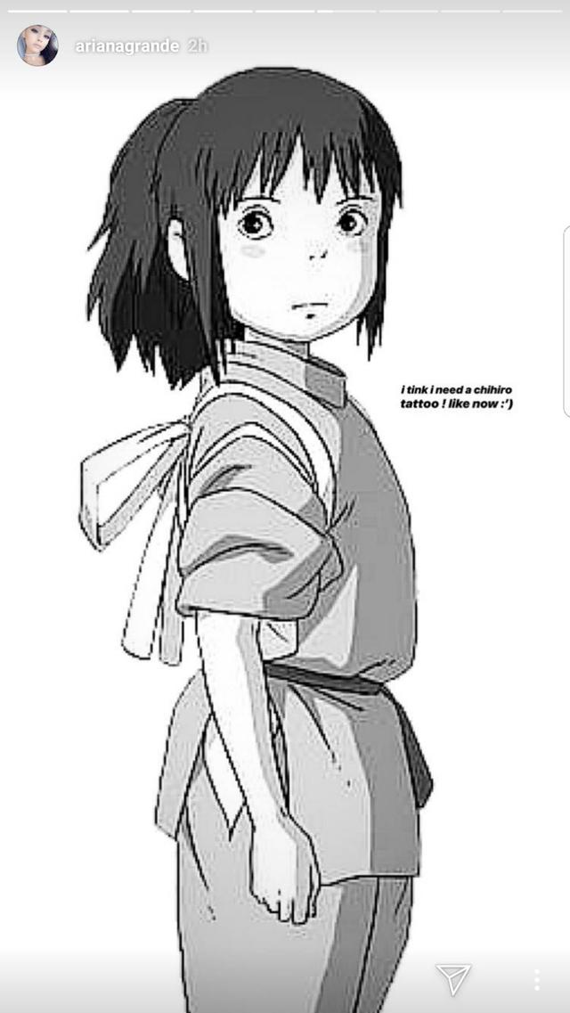 画像: ジブリのあの主人公のタトゥー