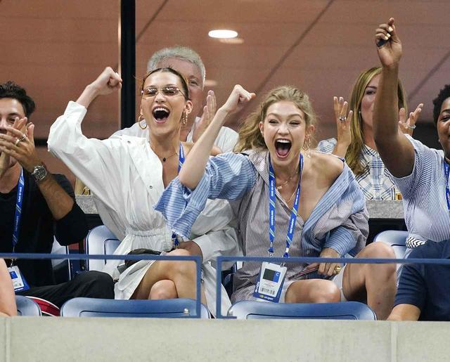 画像1: ジョー&ケヴィン・ジョナス、全米オープンでカメラに抜かれると…