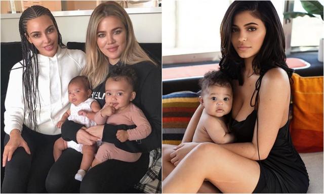 画像: キム、クロエ、カイリーに同じ年に子供が誕生!©Kim Kardashian/Insatgram, Kylie Jenner/Instagram