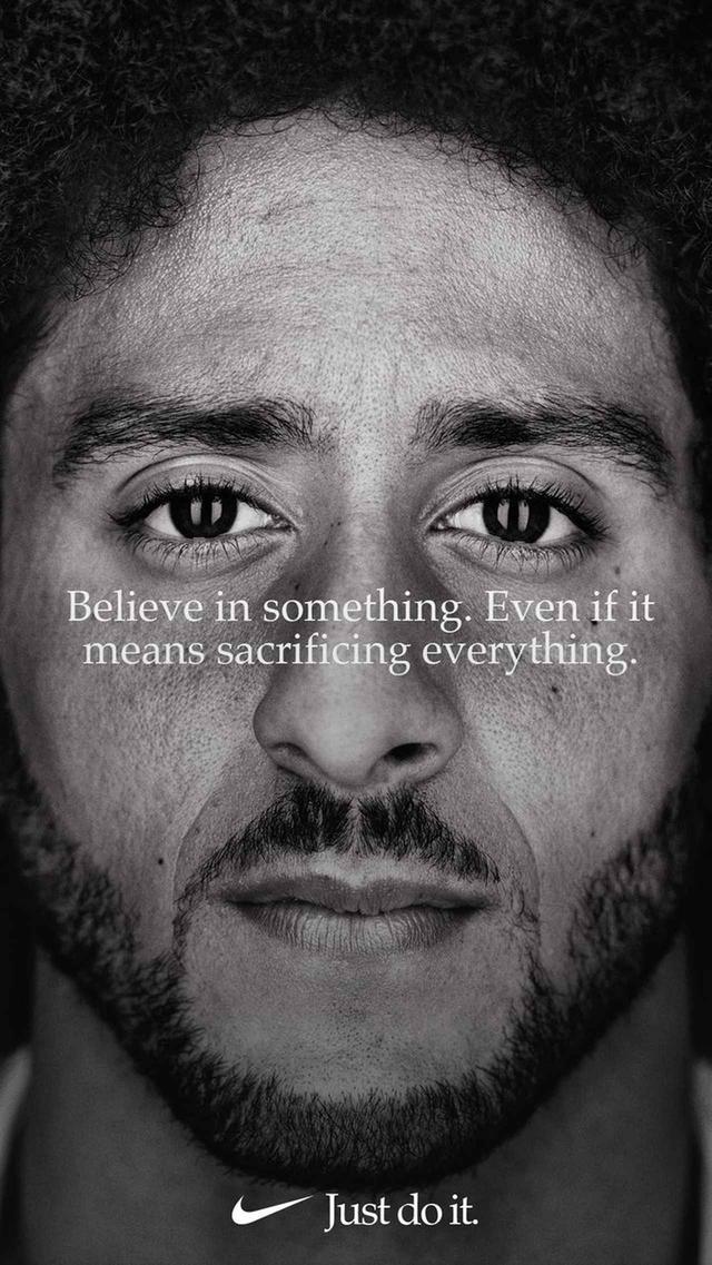 画像: ©Nike, Colin Kaepernick/Twitter