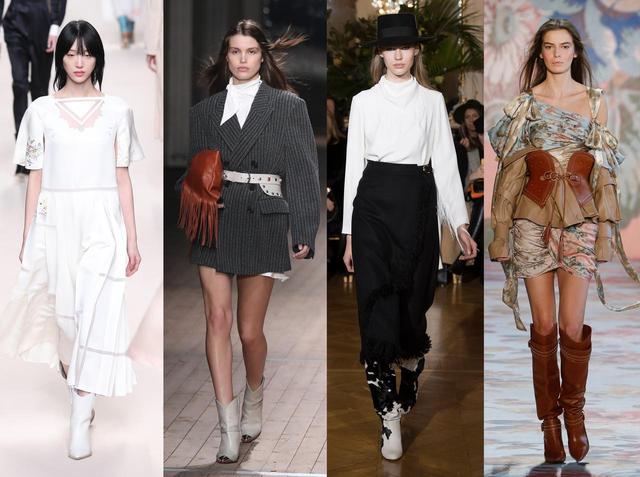 画像: Fendi、Isabel Marant、Vanessa Seward、Zimmerman。