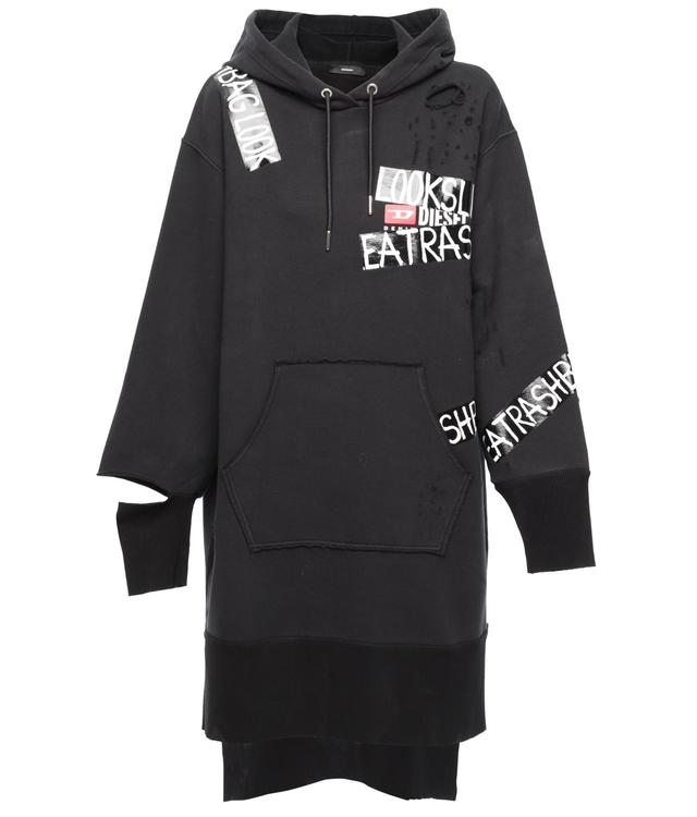 画像: LOOKS LIKE A TRASH BAG スウェットドレス ¥45,000 (WOMEN)