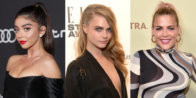 画像: 左からサラ・ハイランド、カーラ・デルヴィーニュ、ビジー・フィリップス。