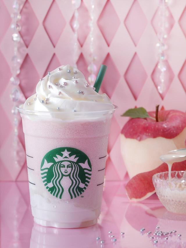 画像2: スターバックス新作は、ダークアップルorミルクアップル味 2つのフラペチーノ!