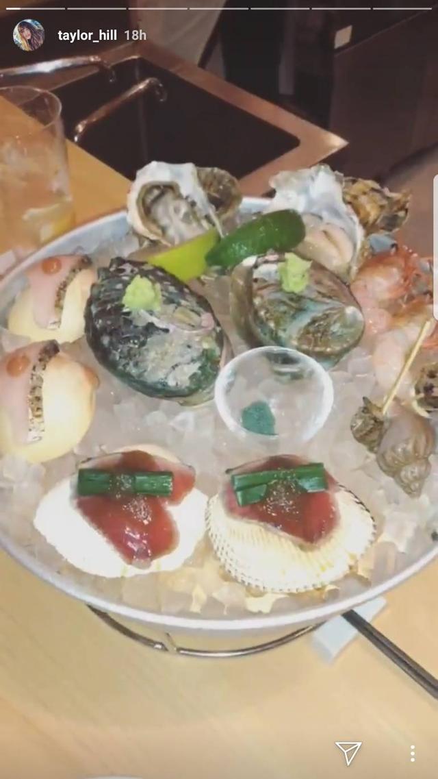 画像4: テイラーが日本で食べたものとは?
