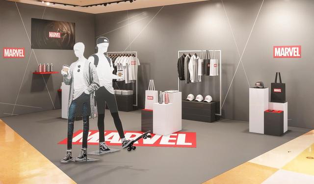 画像: 限定3店舗にてディズニーストア初となる「マーベルコーナー」を展開