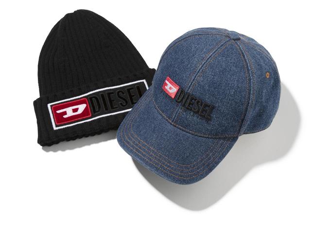 画像: DIESEL ニットキャップ¥9,800 キャップ¥9,800