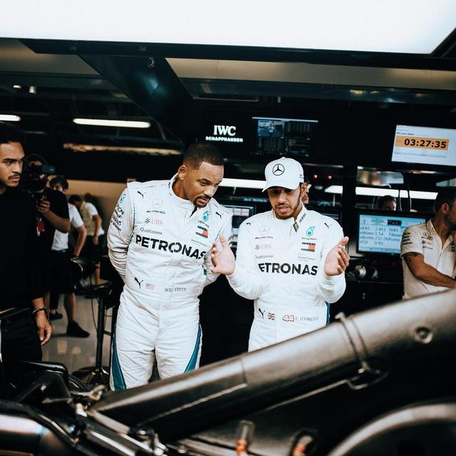 画像2: ウィル・スミスがF1最終戦でやりたい放題、大暴れ!