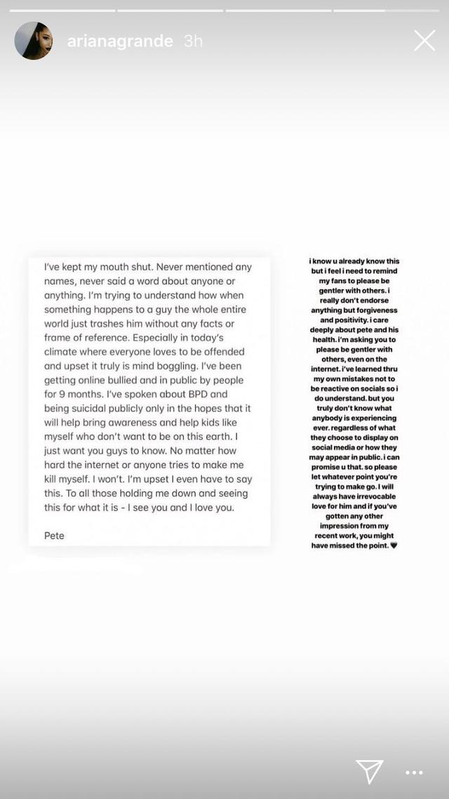 画像: ©Ariana Grande/ Instagram