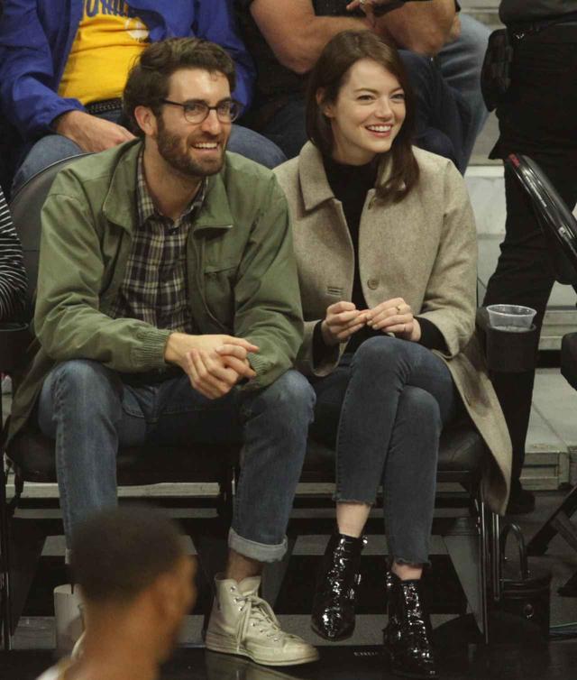 画像2: エマ・ストーンと彼氏との珍しい2ショット