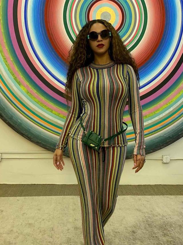 画像: ブルー・アイヴィーちゃんが撮影したビヨンセのお洒落ショット。©Beyonce/ Instagram